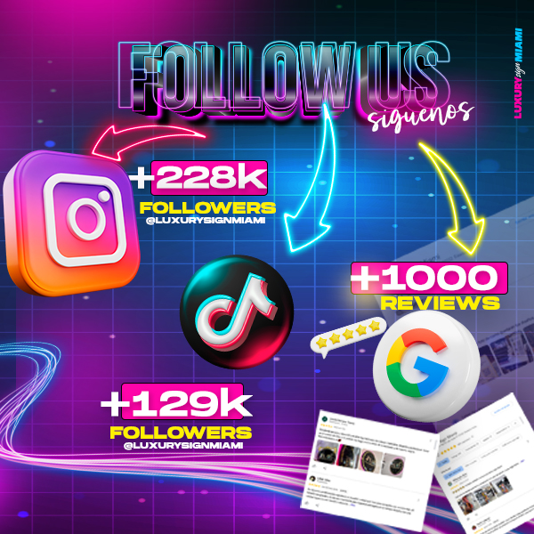 Redes Luxury Sign Miami