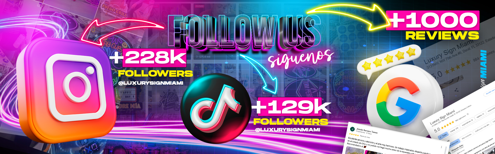 Redes Luxury Sign Miami